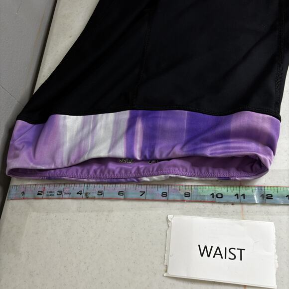 Under Armour HeatGear Compression Leggings  SZ Small Purple Workout Yoga Running - Picture 7 of 13